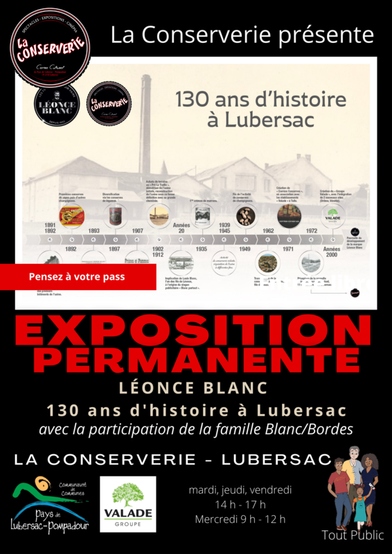 Affiche Expo Léonce Blanc