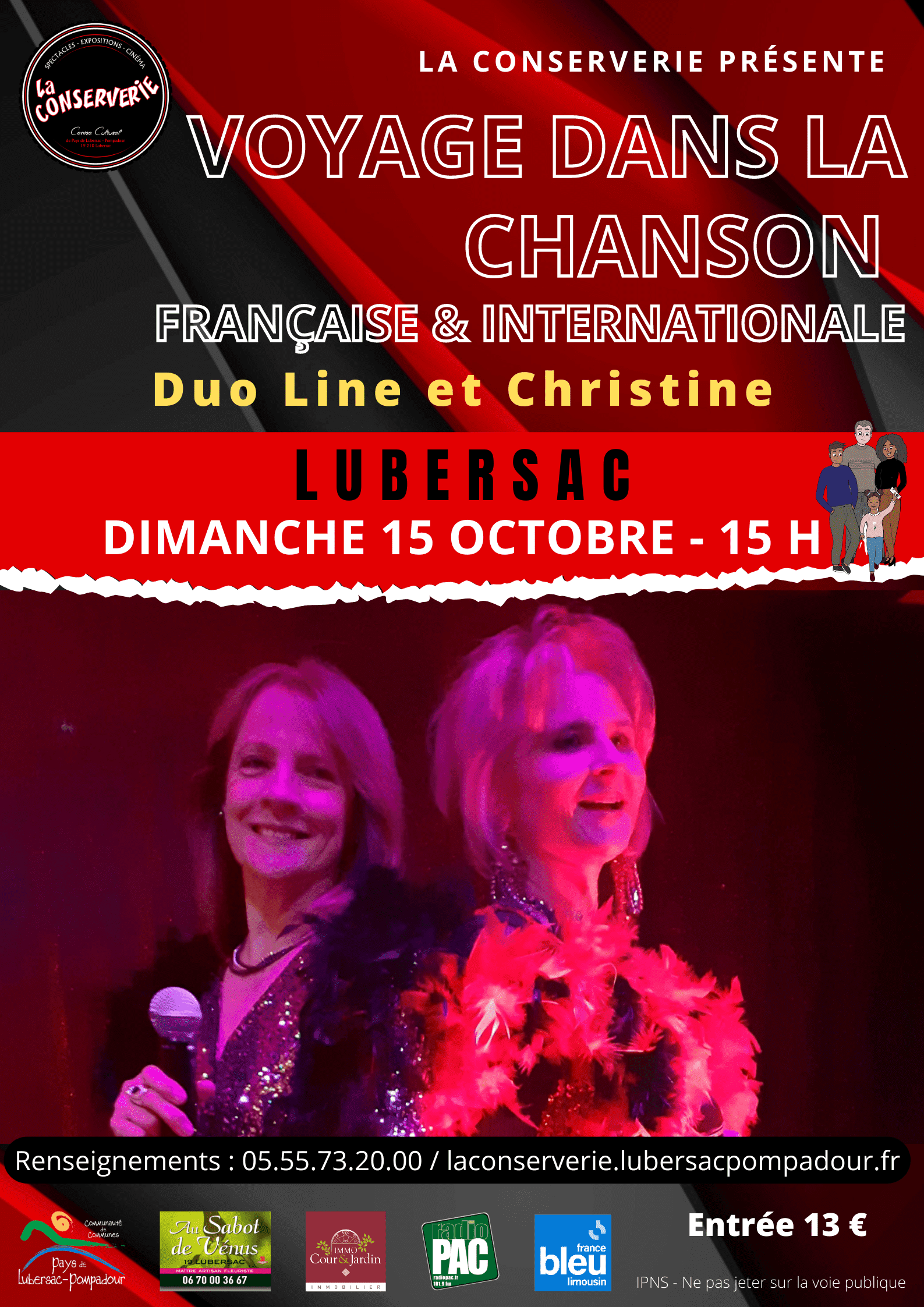 08 LA CONSERVERIE - Duo line et Christine voyage dans la chanson