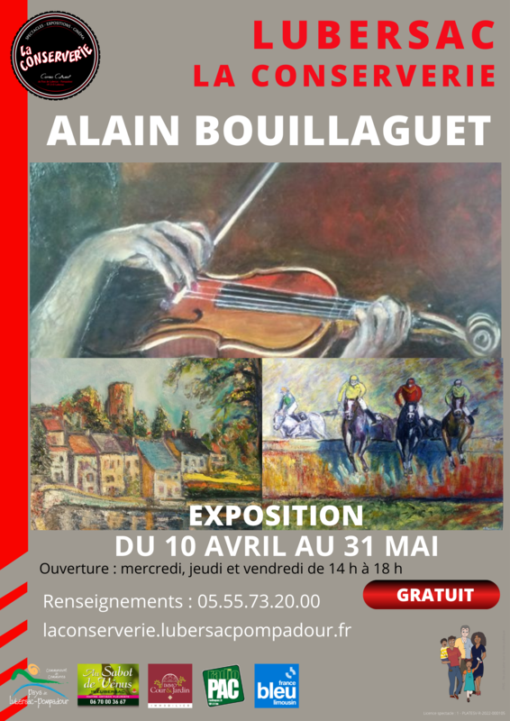 LA CONSERVERIE - Exposition Alain Bouillaguet