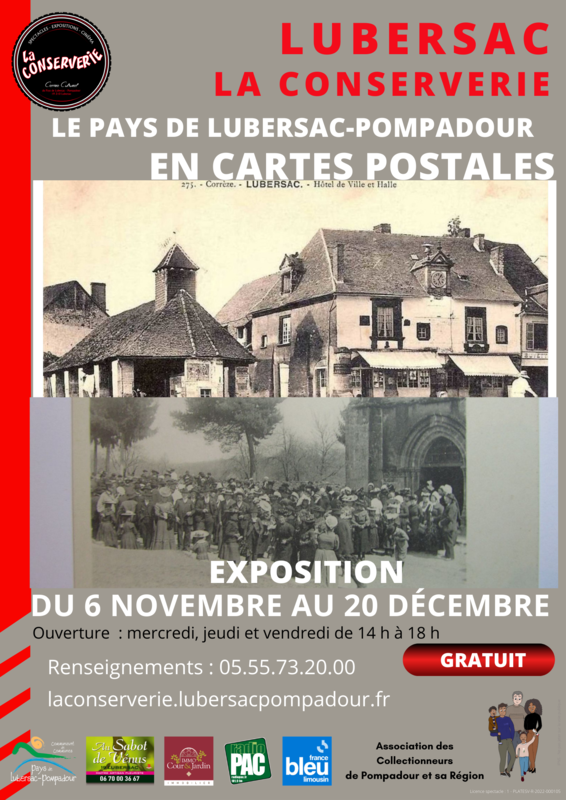 LA CONSERVERIE - Exposition Association Collectionneurs du Pays de Pompadour 