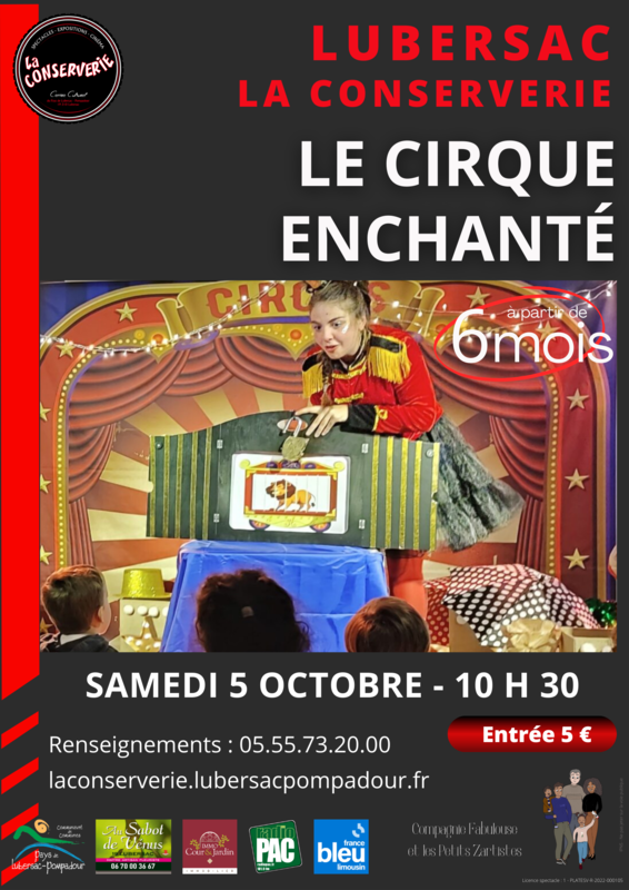 LA CONSERVERIE - Le Cirque enchanté 