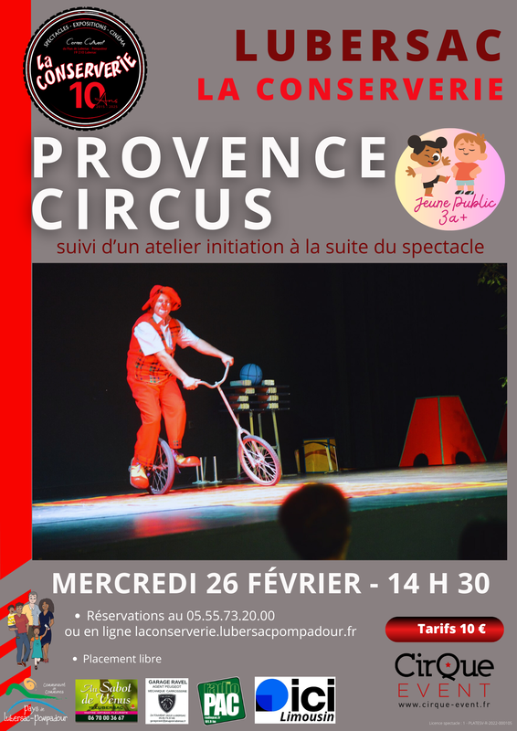 LA CONSERVERIE - Provence Circus - 26022025