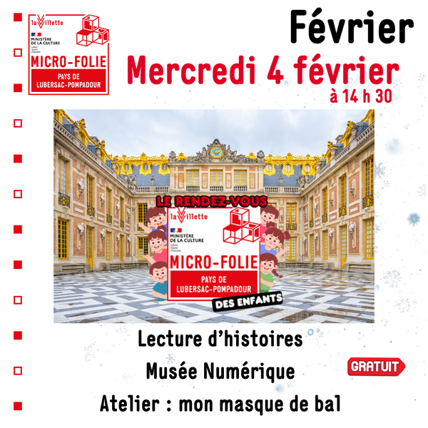 Mercredi enfant février