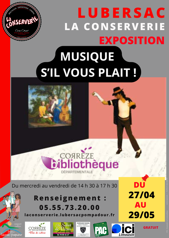 EXPO LA CONSERVERIE - Musique s'il vous plait !